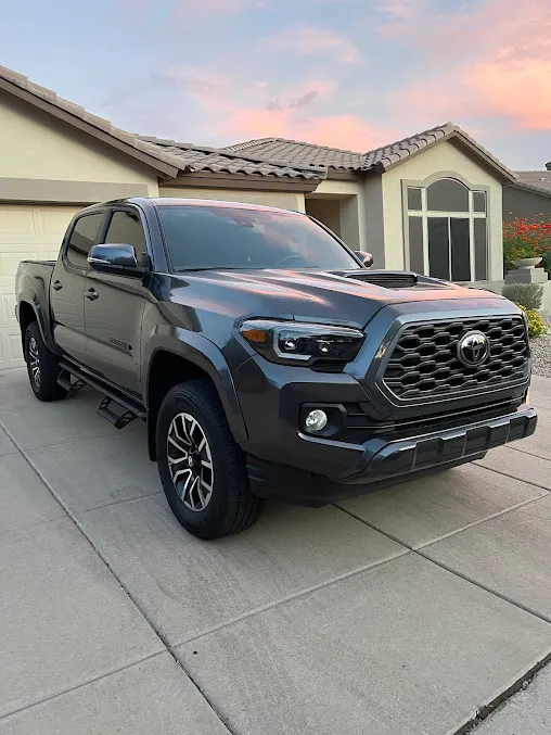 Toyota Tacoma freshly detailed in the Arizona sun